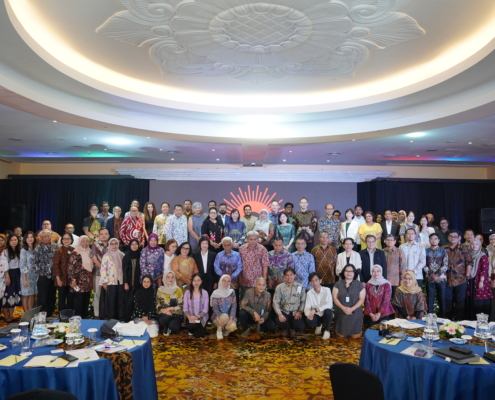 A group photograph of participants at the Millers for Nutrition Indonesia country launch